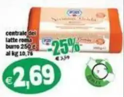 Il Castoro Supermercati burro offerta