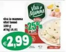 Il Castoro Supermercati Viva la mamma vitel tonné offerta