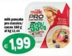 Il Castoro Supermercati milk pancake pro classico offerta
