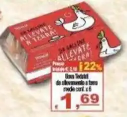 CTS Supermercati Uova Toscane offerta