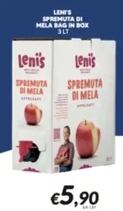 Supermercati Visotto Leni's Spremuta di mela offerta