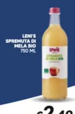 Supermercati Visotto Leni's Spremuta di Mela Bio offerta