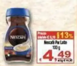 CTS Supermercati Nescafé Per Latte offerta