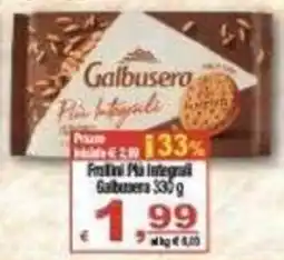 CTS Supermercati Frollini Più Integrali Galbusera offerta