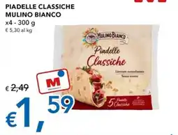 Migross Superstore Piadelle Classiche Mulino Bianco offerta