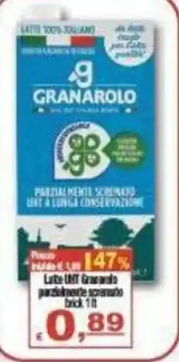 CTS Supermercati Latte UHT Granarolo parzialmente scremato offerta