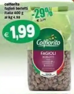 Il Castoro Supermercati Colfiorito fagioli borlotti offerta