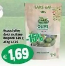 Il Castoro Supermercati ficacci olive dolci siciliane offerta