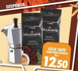 Compri Meglio Lollo Caffè grani nero espresso offerta