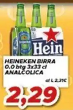 MA Supermercati Heineken birra analcolica offerta