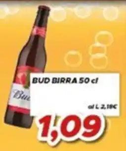 MA Supermercati Bud birra offerta