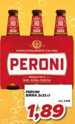 MA Supermercati Peroni birra offerta