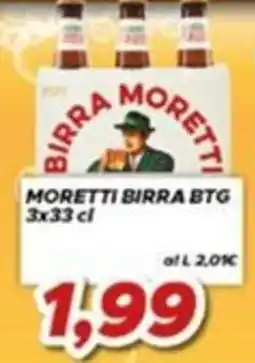 MA Supermercati Moretti Birra BTG offerta