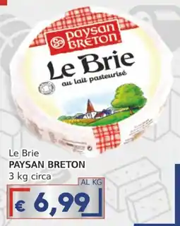Italy Cash Le Brie Paysan Breton offerta