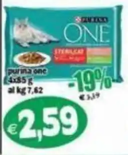 Il Castoro Supermercati Purina One Sterilized offerta