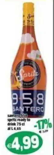 Il Castoro Supermercati Santero 958 spritz offerta