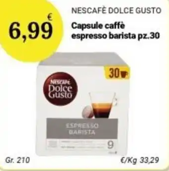 Nescafé Dolce Gusto Espresso Barista