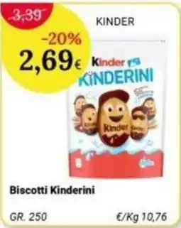 Re Mercato Lucrezia Biscotti Kinderini offerta