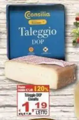 CTS Supermercati Taleggio DOP Consilia offerta
