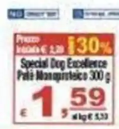 CTS Supermercati Special Dog Excellence Pollo Monoproteico offerta