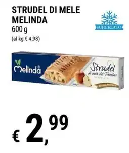 Tre Valli Supermercato Strudel di mele Melinda offerta