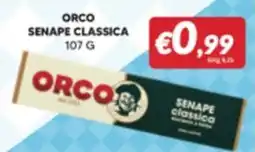 Supermercati Visotto Orco senape classica offerta
