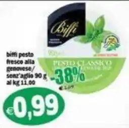 Il Castoro Supermercati Biffi pesto fresco alla genovese offerta