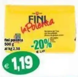 Il Castoro Supermercati Fini la Polenta offerta