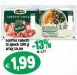 Il Castoro Supermercati Cubetti-speck offerta