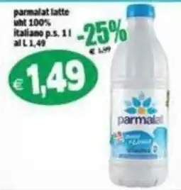 Il Castoro Supermercati Parmalat latte UHT 100% italiano offerta