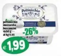 Il Castoro Supermercati Pettinicchio mozzarella bocconcini offerta
