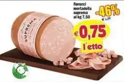 Il Castoro Supermercati fiorucci mortadella suprema offerta