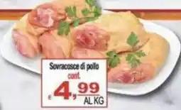 CTS Supermercati Sovracosce di pollo offerta