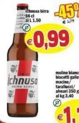 Il Castoro Supermercati Ichnusa birra offerta
