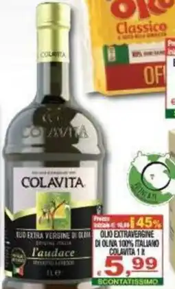 CTS Supermercati Olio extravergine di oliva Colavita offerta
