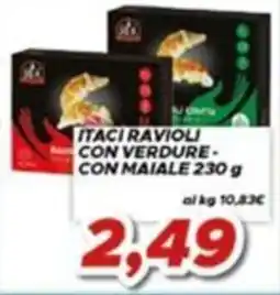 MA Supermercati Itaci ravioli con verdure con maiale offerta