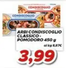 MA Supermercati Arbi Condiscoglio Classico - Pomodoro offerta
