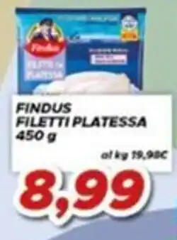 MA Supermercati Findus filetti platessa offerta