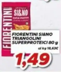 MA Supermercati Fiorentini Si&No triangolini superproteici offerta