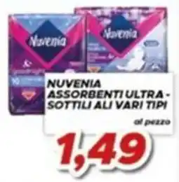 MA Supermercati Nuvenia assorbenti ultra offerta
