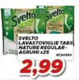 MA Supermercati Svelto lavastoviglie tabs nature regular - agrumi offerta