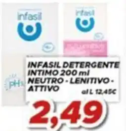 MA Supermercati Infasil detergente intimo offerta