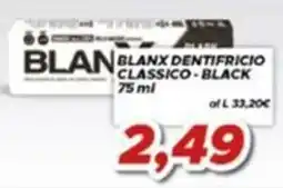 MA Supermercati Blanx dentifricio classico - black offerta