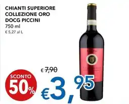 Migross Superstore Chianti Superiore Collezione Oro DOCG Piccini offerta