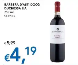 Migross Superstore Barbera d'Asti DOCG Duchessa Lia offerta