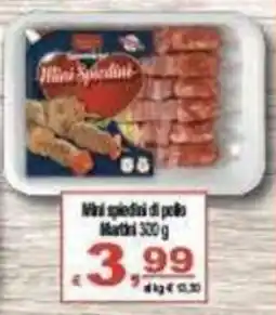 CTS Supermercati Mini spiedini di pollo Martini offerta