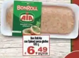 CTS Supermercati Bon Roll Aia con Spinaci senza glutine offerta