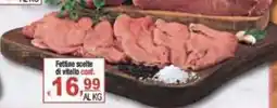 CTS Supermercati Fettine scelte di vitello offerta