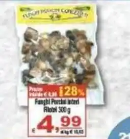 CTS Supermercati Funghi Porcini interi offerta