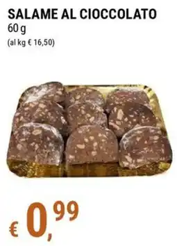 Tre Valli Supermercato Salame al cioccolato offerta